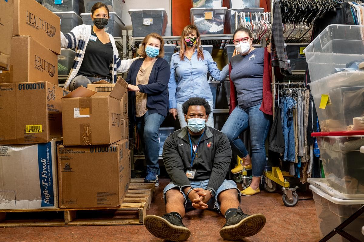 Storytelling workshop in progress